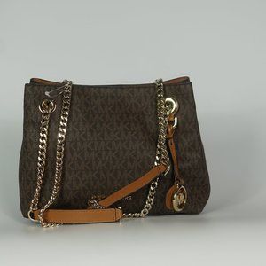 Michael Kors Jet Set Medium Chain Messenger Should